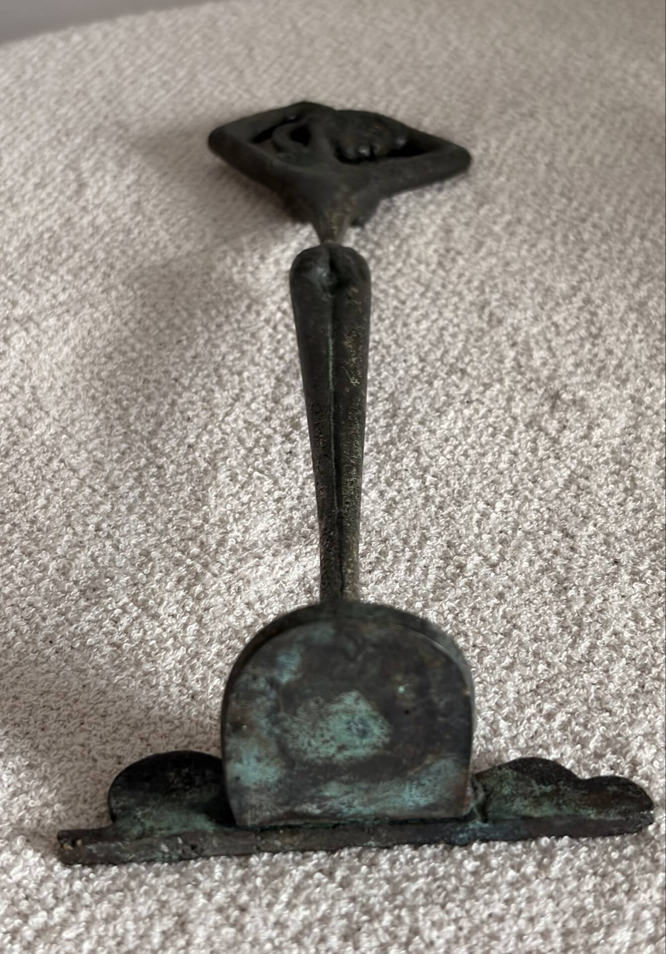 Vintage 1960s Mid-Century Modern Oxidized Bronze Aphrodite Statue