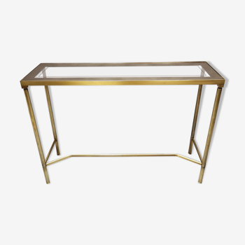 Brass console 60s-70s