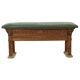 Banc antique en chêne sculpté style Renaissance