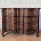 Antique louis xv style walnut chest of drawers – 3 drawers