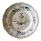 Assiette en faïence de Longchamps décor pèlerin