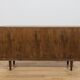 Small Sideboard in Teak by P. Hundevad for Hundevad & Co., Denmark, 1960s