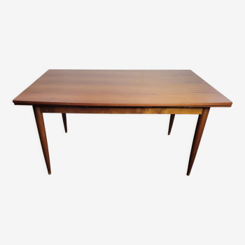 Table scandinave en teck avec rallonges