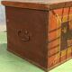 Fir chest with original painting-early twentieth