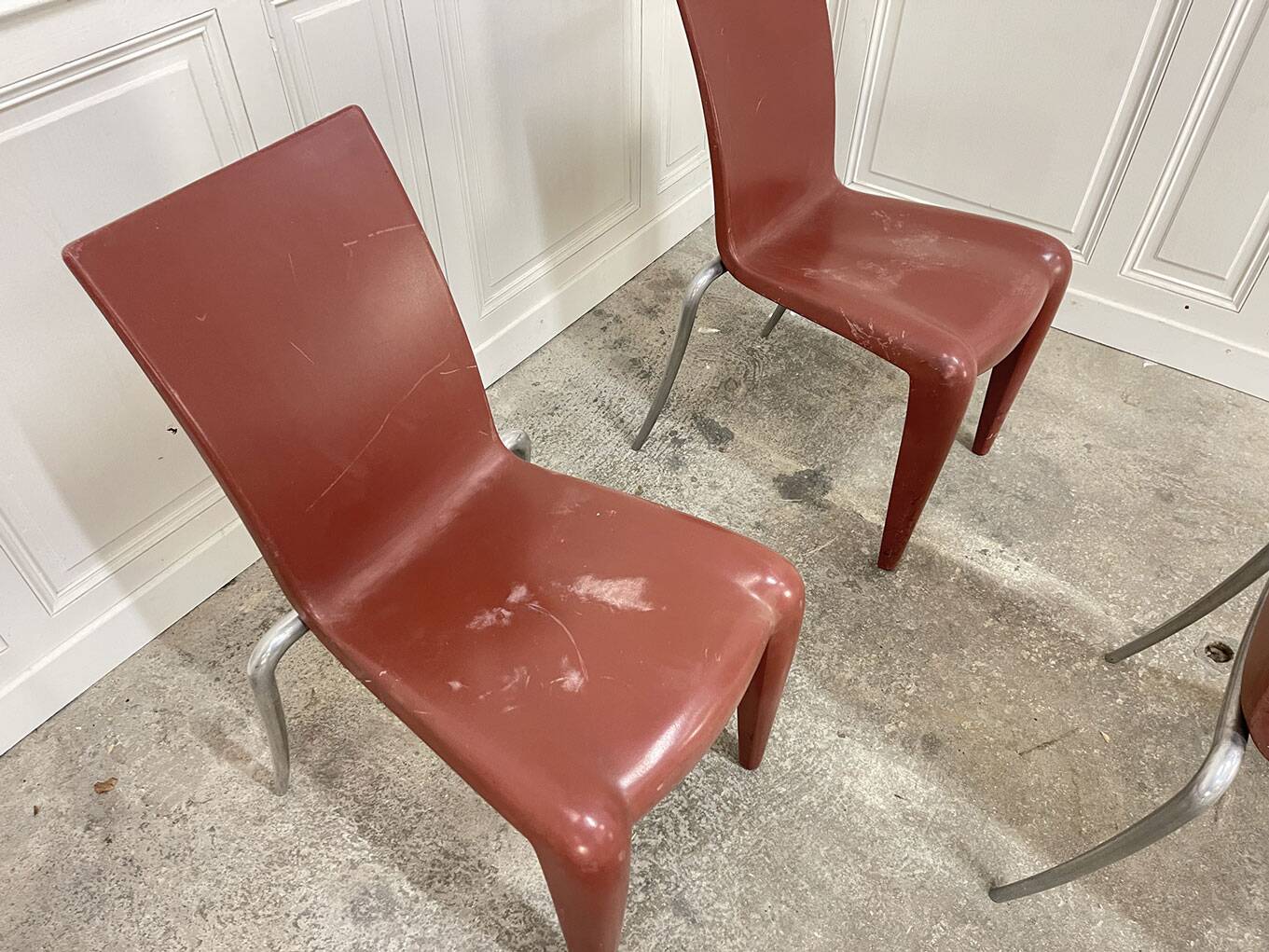 8 Starck chairs for Vitra