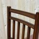 Suite of 12 English chairs nineteenth in mahogany and imitation leather