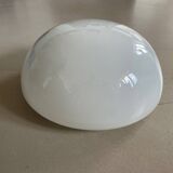 Set of 3 opaline wall lights