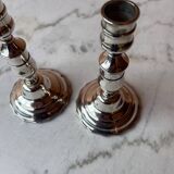 Zinc Candlesticks La Vieille Montagne