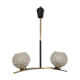 Arlus 2-fire chandelier from the 1950s