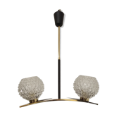 Arlus 2-fire chandelier from the 1950s
