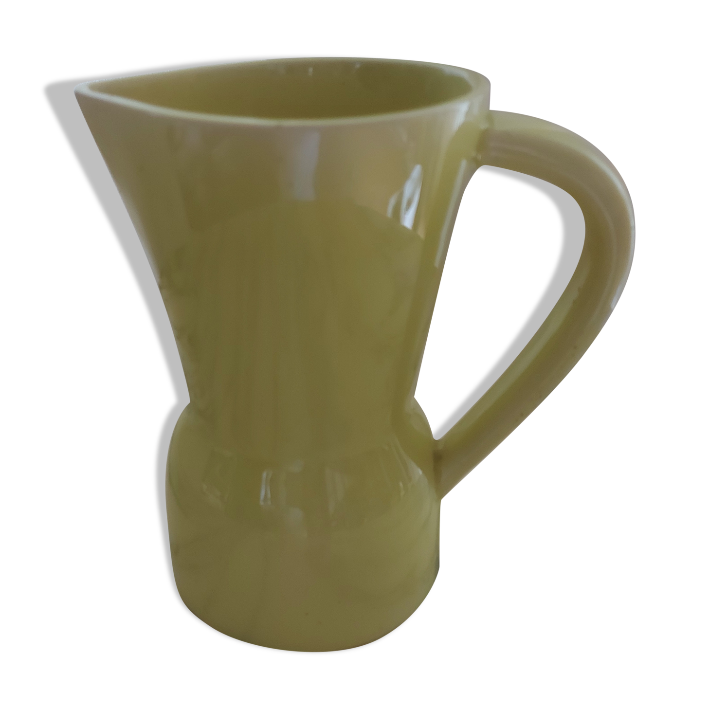 Yellow vase in Saint Clement ceramic