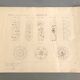 Architectural drawing 1857, glazed wood frame