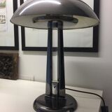 Rare Signed Italian vintage table lamp by Oscar Torlasco for Stilkronen. 1970s