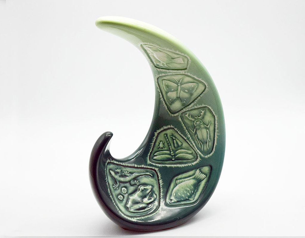 Italian ceramic vase, 1960s