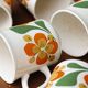Norwegian breakfast service, Stavangerflint, vintage 70s