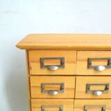 Small cabinet with compartments