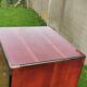 Navy weekly in solid mahogany, 7 drawers, National Airy, Type Glasgow