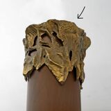 Angelo Brotto - Murano glass and bronze chandelier - Mid-Century - Esperia,