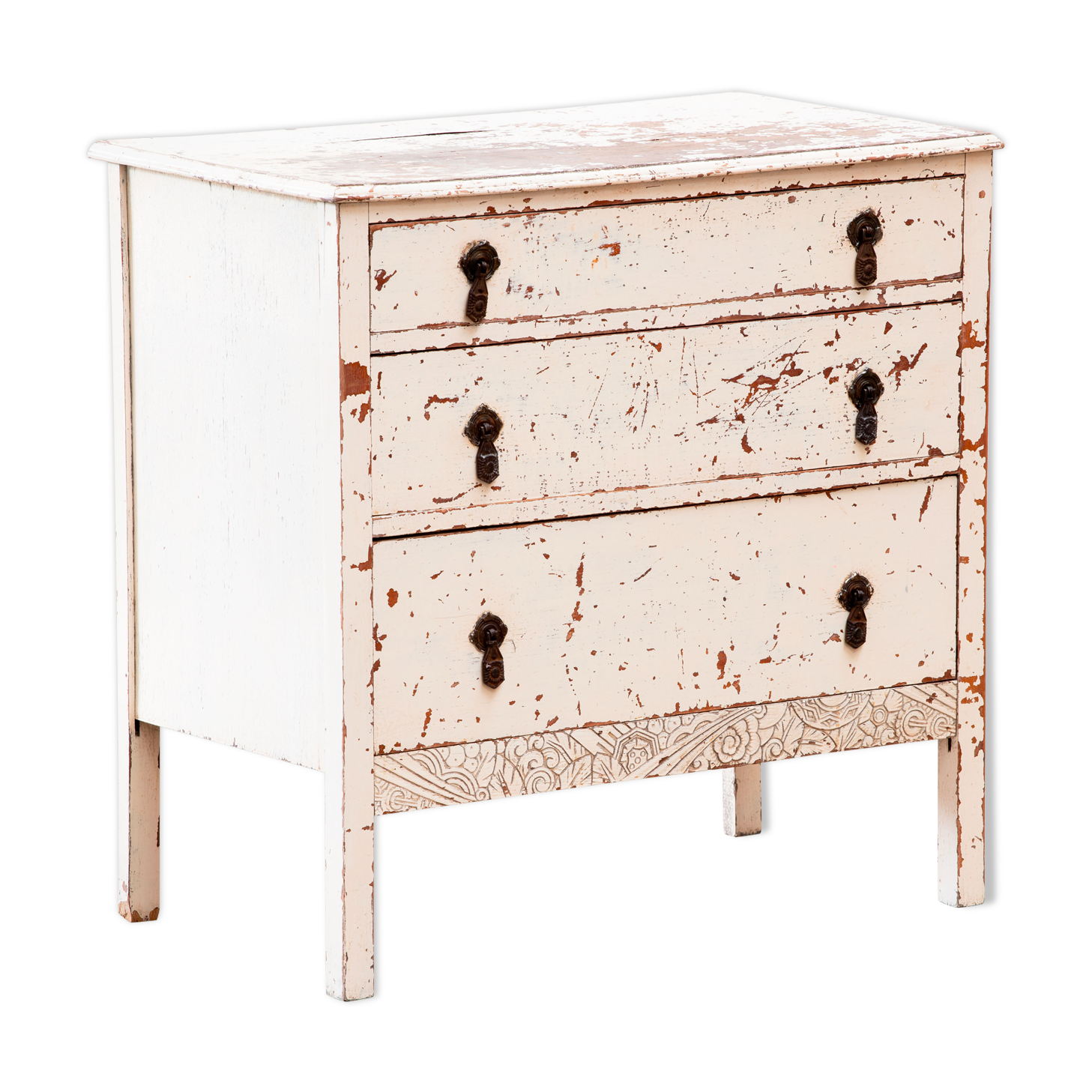 Commode parisienne vintage, patinée 1940