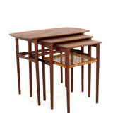 Set of nesting tables 'Sunds' mid century modern