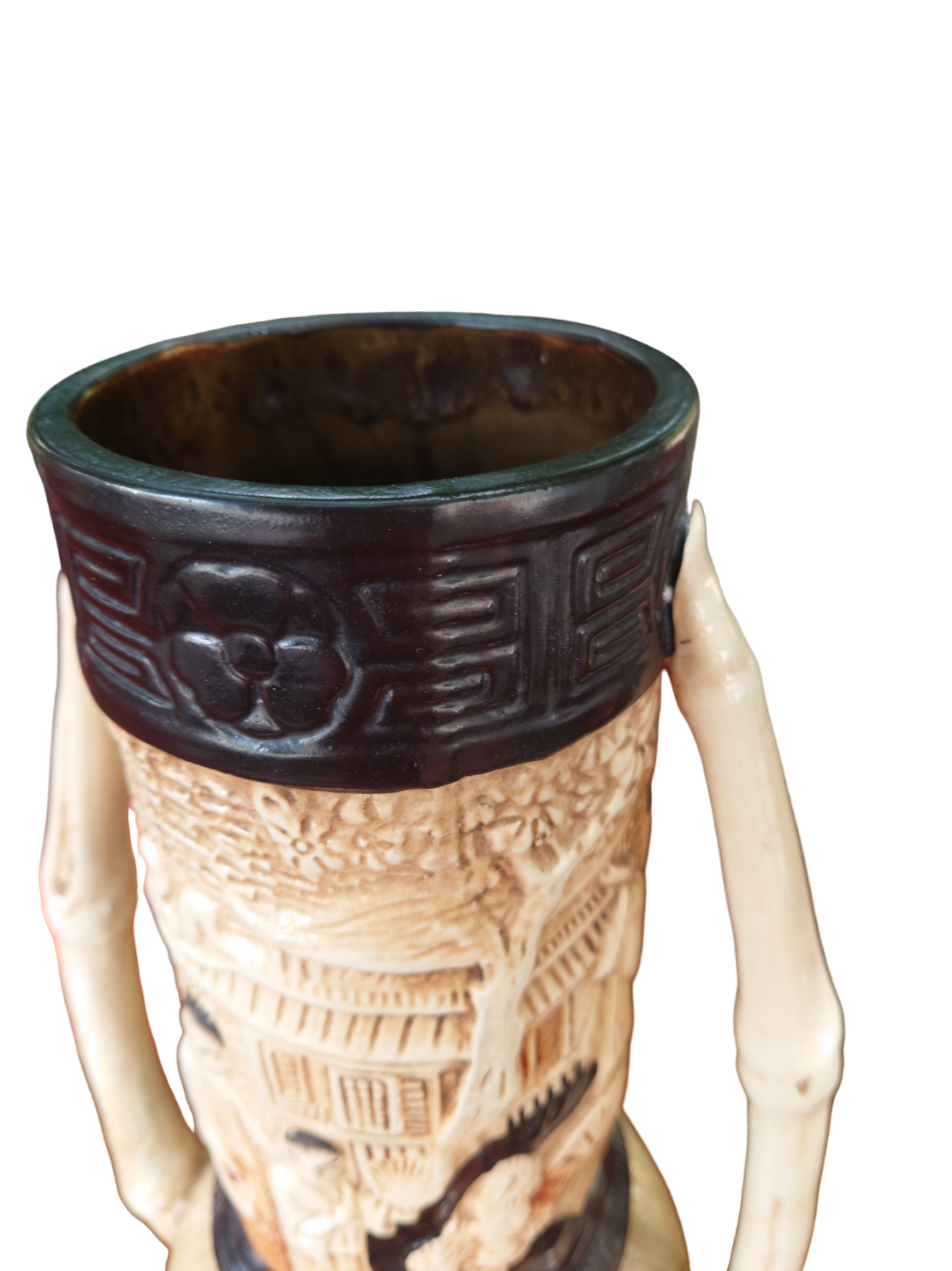 Vase en poterie d'art Bretby