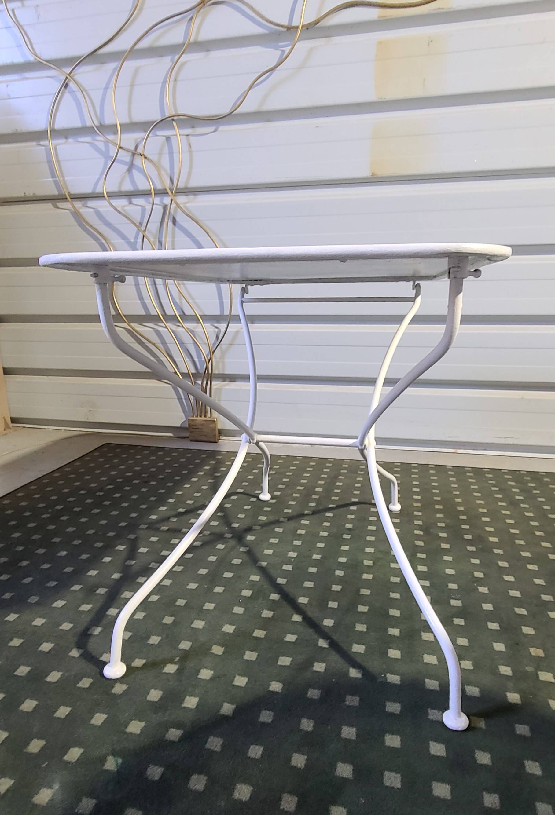Garden Table in Wrought Iron, 1900s