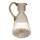 Straw-Colored Glass Pitcher Vase Ascribable to Vittorio Zecchin, Italy
