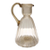 Straw-Colored Glass Pitcher Vase Ascribable to Vittorio Zecchin, Italy