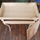 Console en marqueterie