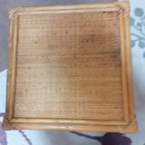Rattan coffee table