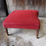 Armchair and footrest napoleon III