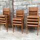 Series of 11 chairs 1950/1960