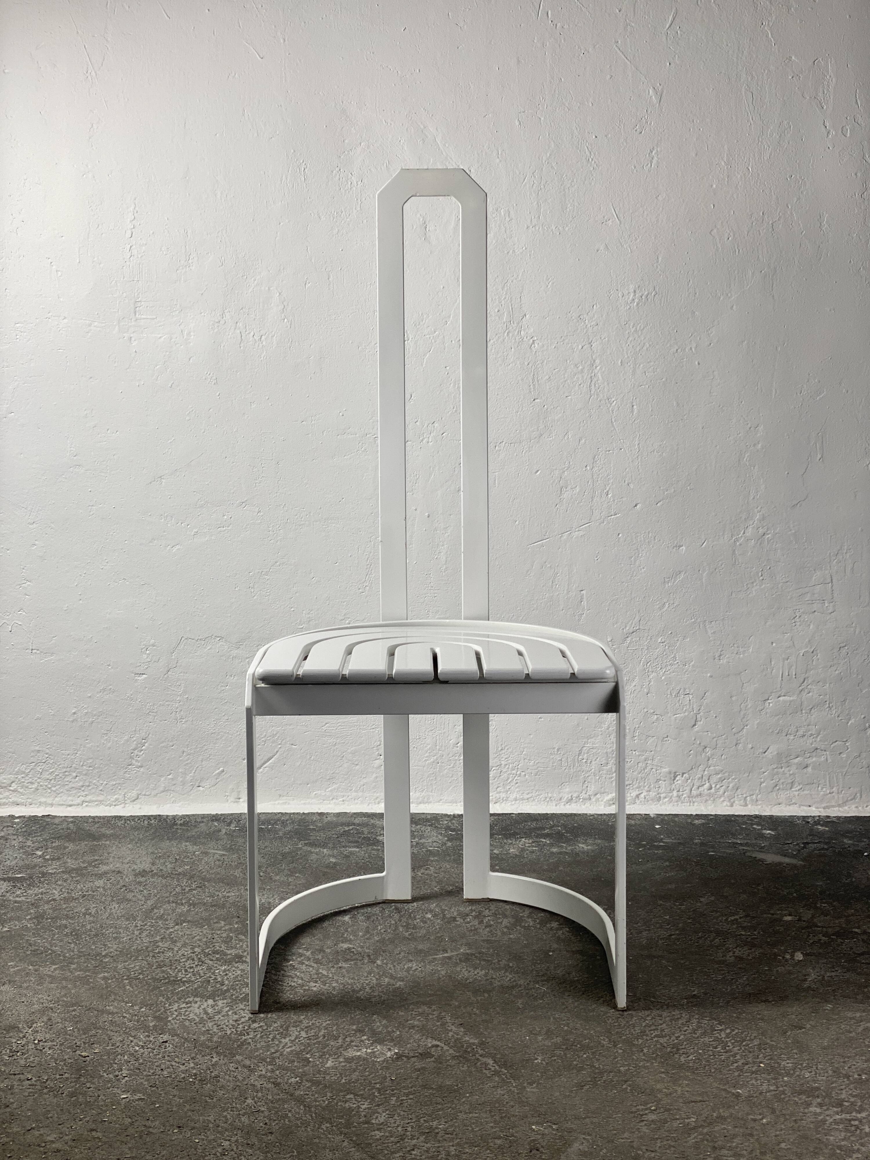 Post-Modern chairs by Allmilmö, 1980s