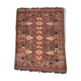 Tapis Turkmen afghan fait main 115x136cm