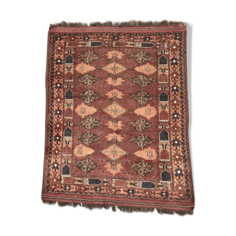 Afghan Turkmen rug handmade 115x136cm