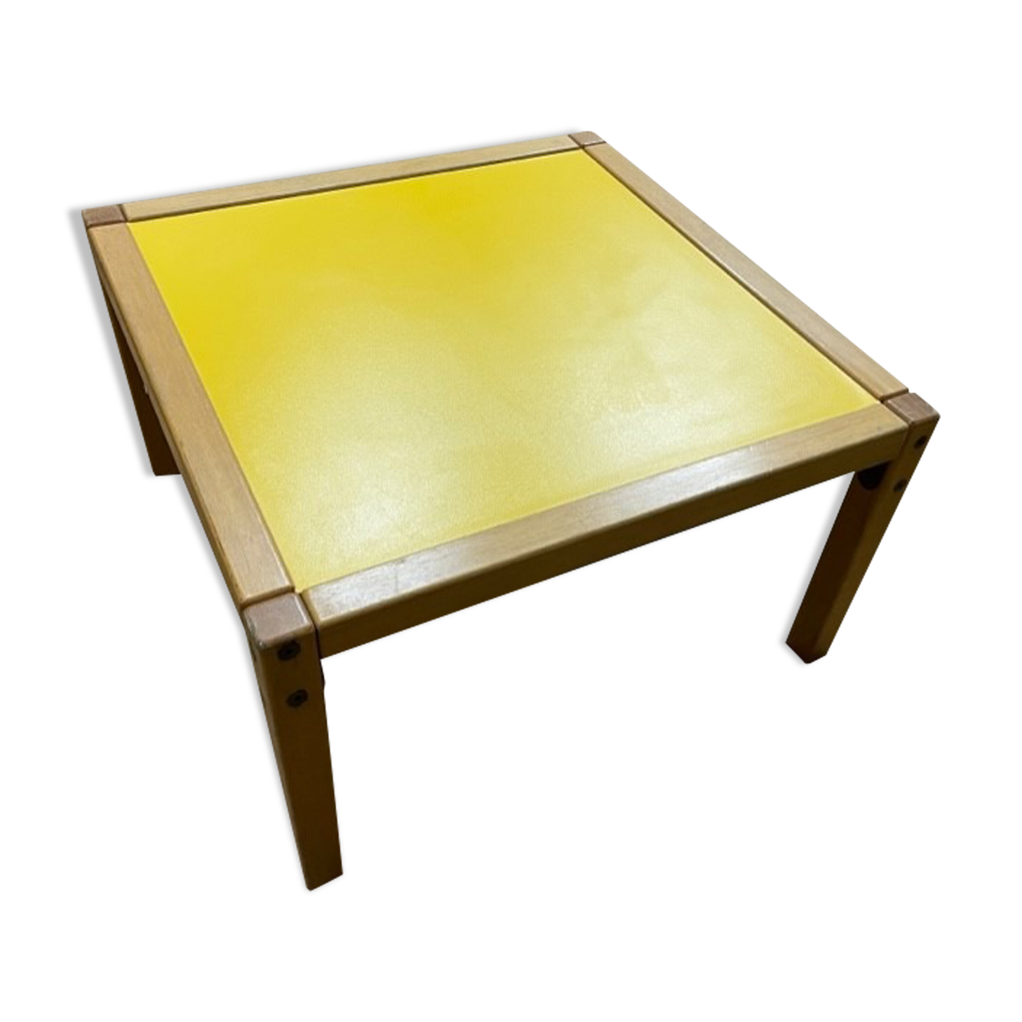 Colorful coffee table