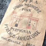 Bag burlap union perénéo ariegoise red