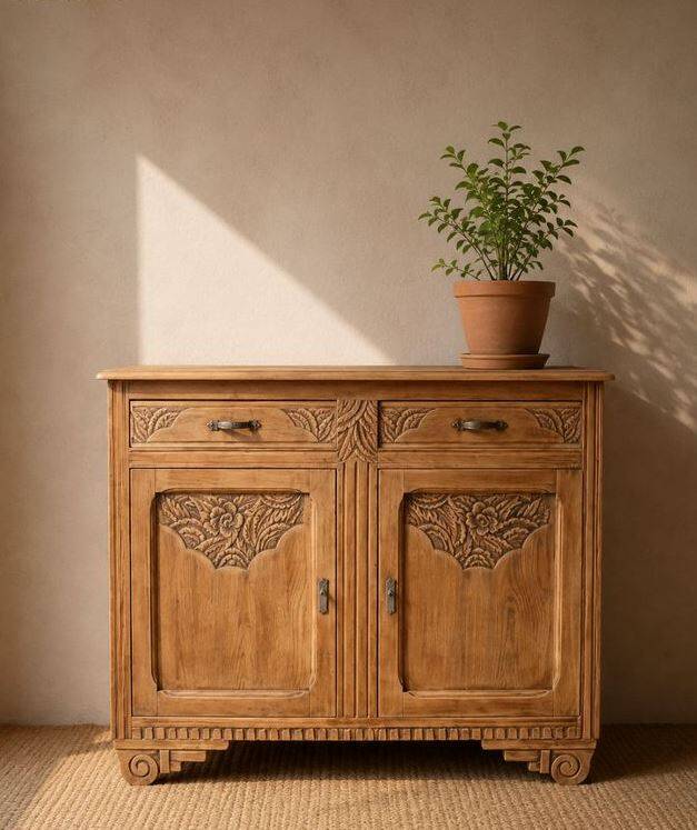 Grand buffet bas art déco