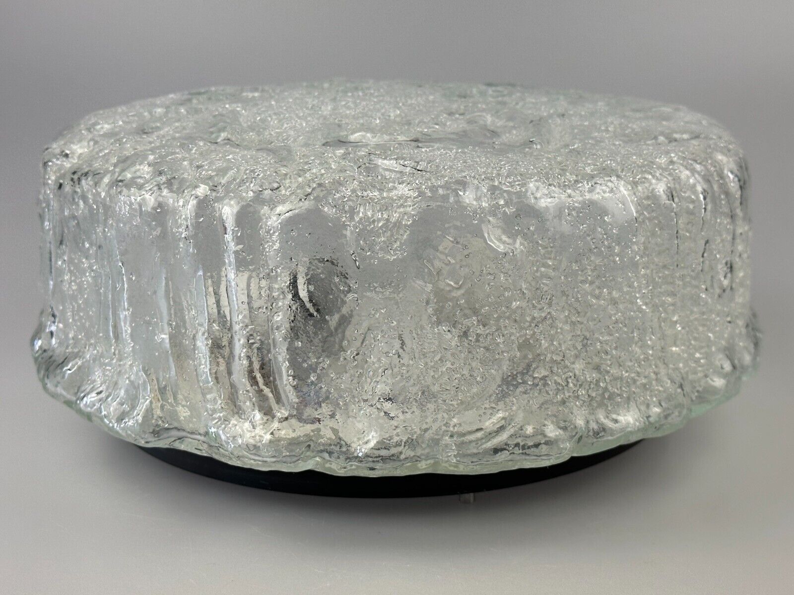 60s 70s ceiling lamp Glashütte Limburg Germany Plafoniere Space Age