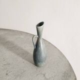 Vintage Swedish Mid Century Blue Pitcher by Carl-Harry Stålhane, 1950s
