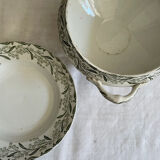 Vegetable and flat plates Mimosa Saint Amand & Hamage