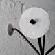 Porte-manteaux sur pied forme perroquet / Socle et patères marbre / Modern Mid-Century / Vintage 1960