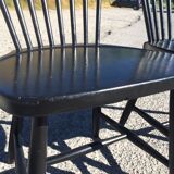 Pair of Hagafors vintage Scandinavian design chairs