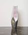 XXL "Facettes" vase in aluminium cast, 1970s