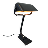 Lampe notariale Erpe originale – Modèle 52 – Bakélite et fonte