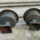 Paire de vasques Médicis