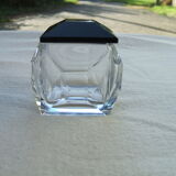 Mustard crystal art deco