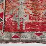 3x12  Red Brown Vintage Runner Rug, 86x369Cm SK 22862