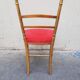 Chaise doré