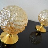 Vintage space age from the 60s / 70s design lamps